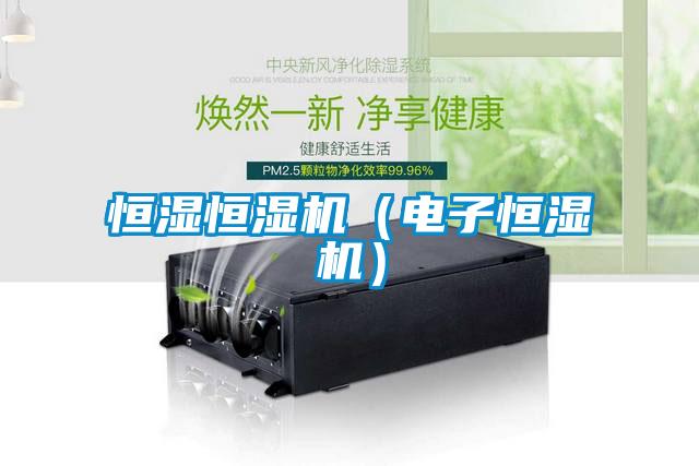 恒濕恒濕機(電子恒濕機)