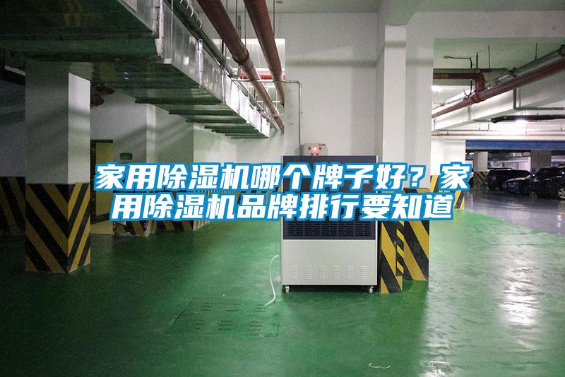 家用除濕機哪個牌子好?家用除濕機品牌排行要知道