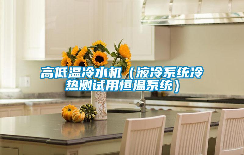 高低溫冷水機(jī)(液冷系統(tǒng)冷熱測(cè)試用恒溫系統(tǒng))