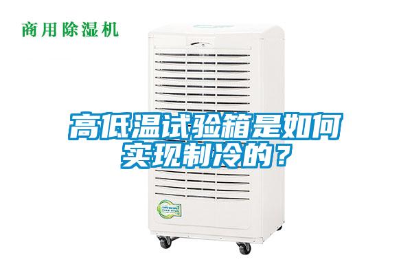 高低溫試驗箱是如何實現制冷的?