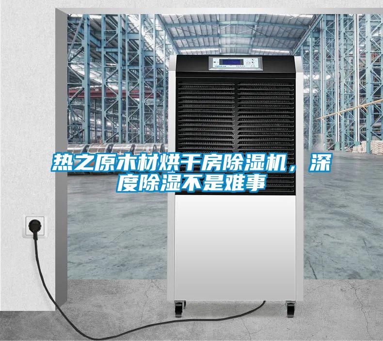 熱之原木材烘干房除濕機，深度除濕不是難事