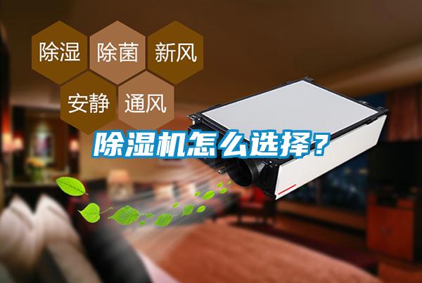 除濕機(jī)怎么選擇?