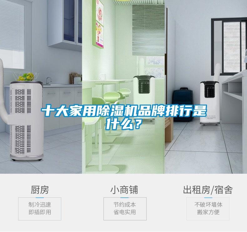 十大家用除濕機品牌排行是什么?