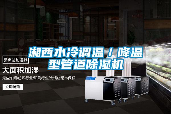 湘西水冷調溫/降溫型管道除濕機