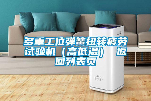 多重工位彈簧扭轉(zhuǎn)疲勞試驗機(jī)(高低溫) 返回列表頁