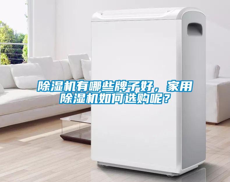 除濕機(jī)有哪些牌子好,家用除濕機(jī)如何選購呢?