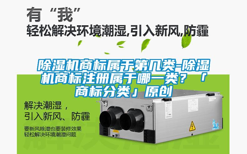 除濕機商標屬于第幾類-除濕機商標注冊屬于哪一類?「商標分類」原創