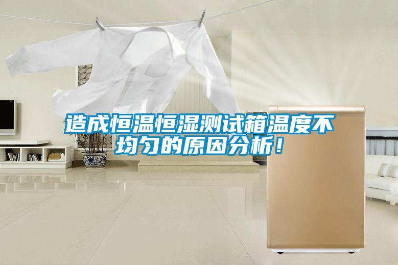 造成恒溫恒濕測試箱溫度不均勻的原因分析！