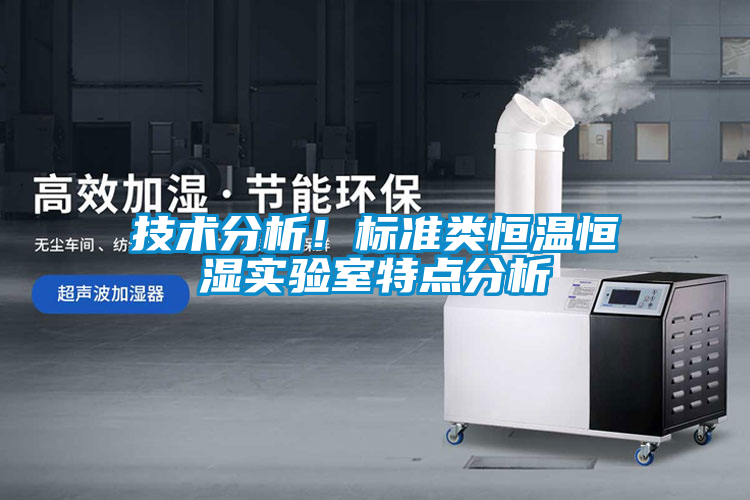 技術分析!標準類恒溫恒濕實驗室特點分析