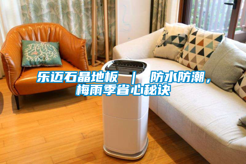樂邁石晶地板 | 防水防潮,梅雨季省心秘訣