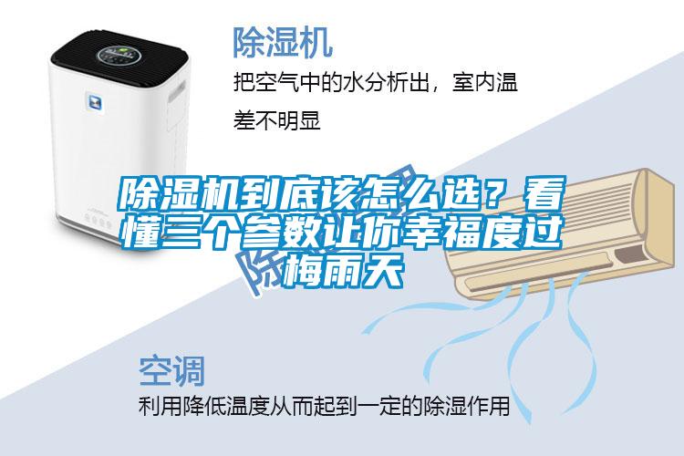 除濕機(jī)到底該怎么選?看懂三個(gè)參數(shù)讓你幸福度過梅雨天