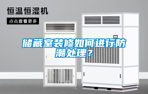 儲藏室裝修如何進行防潮處理?