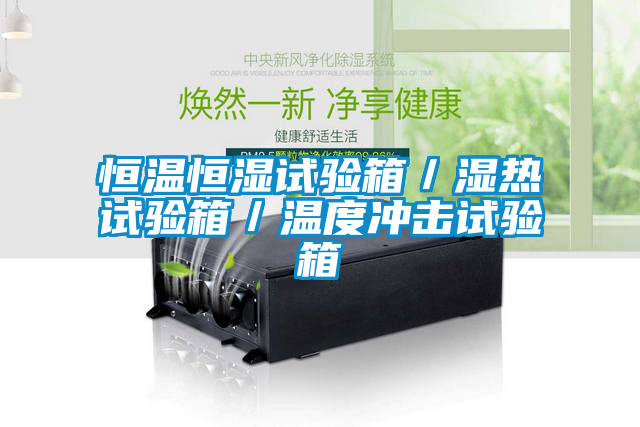 恒溫恒濕試驗(yàn)箱/濕熱試驗(yàn)箱/溫度沖擊試驗(yàn)箱