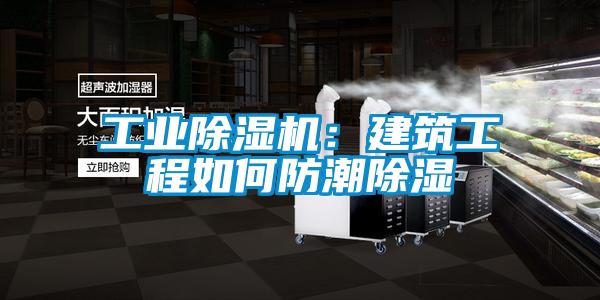 工業除濕機:建筑工程如何防潮除濕