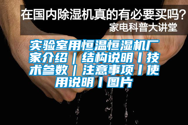 實驗室用恒溫恒濕機廠家介紹|結構說明丨技術參數|注意事項丨使用說明丨圖片