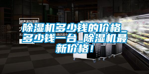 除濕機多少錢的價格_多少錢一臺_除濕機最新價格!