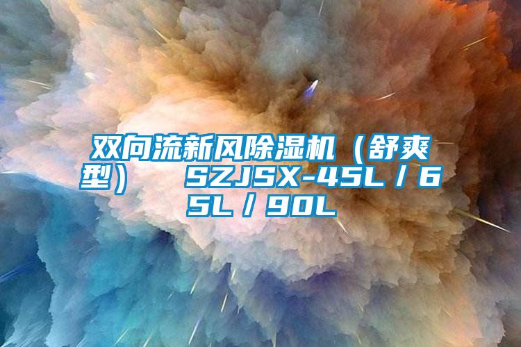 雙向流新風(fēng)除濕機(舒爽型)  SZJSX-45L/65L/90L
