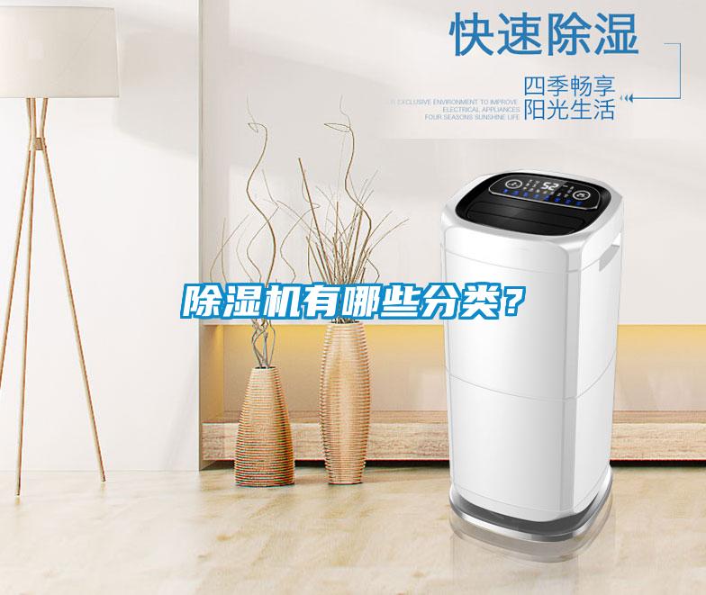 除濕機有哪些分類?