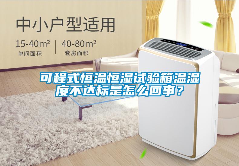 可程式恒溫恒濕試驗箱溫濕度不達(dá)標(biāo)是怎么回事?