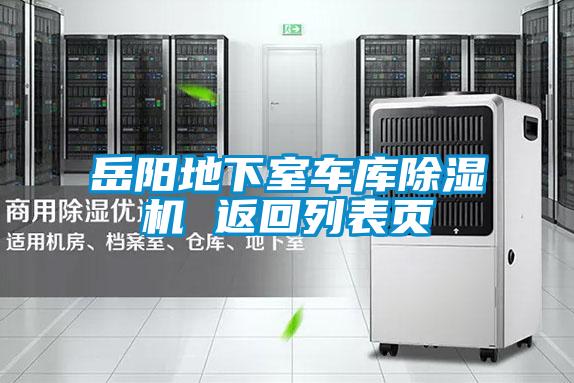 岳陽(yáng)地下室車(chē)庫(kù)除濕機(jī) 返回列表頁(yè)