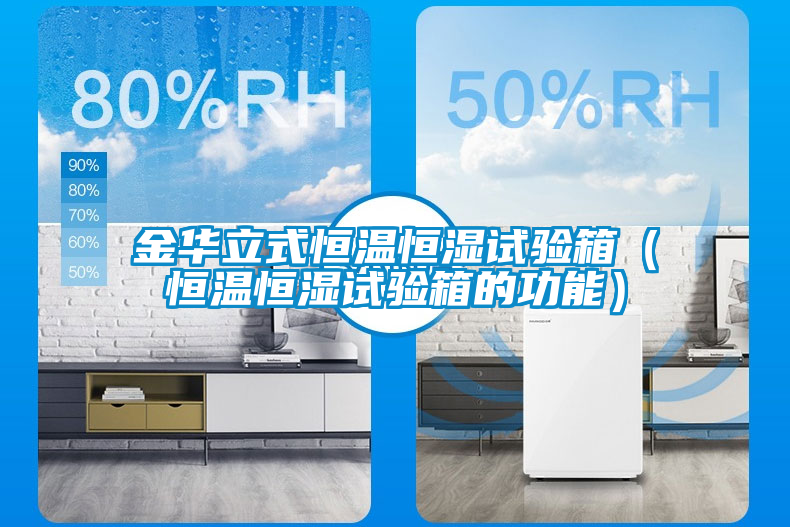 金華立式恒溫恒濕試驗箱(恒溫恒濕試驗箱的功能)