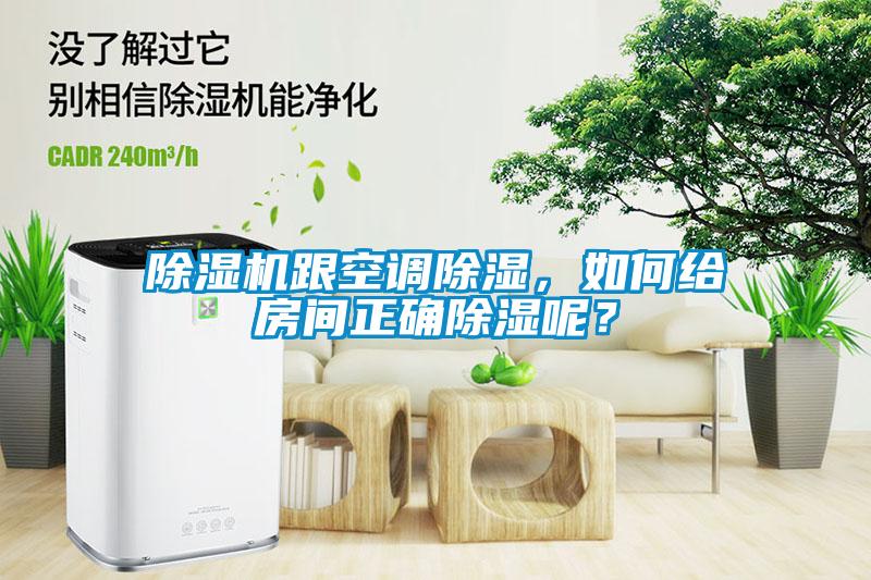 除濕機跟空調除濕,如何給房間正確除濕呢?