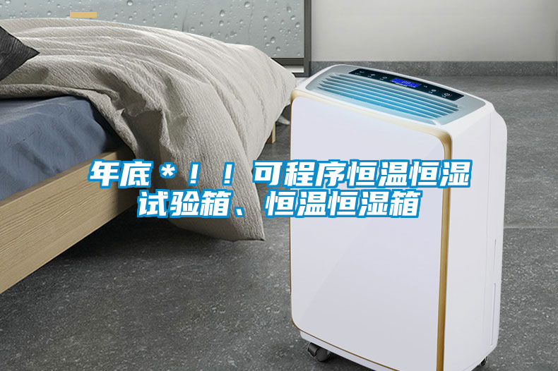 年底*!!可程序恒溫恒濕試驗箱、恒溫恒濕箱