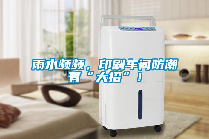 雨水頻頻,印刷車間防潮有“大招”!