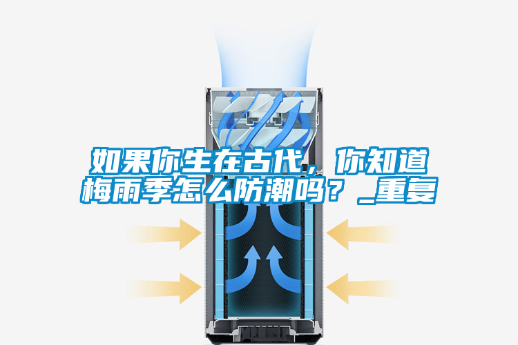 如果你生在古代，你知道梅雨季怎么防潮嗎？_重復