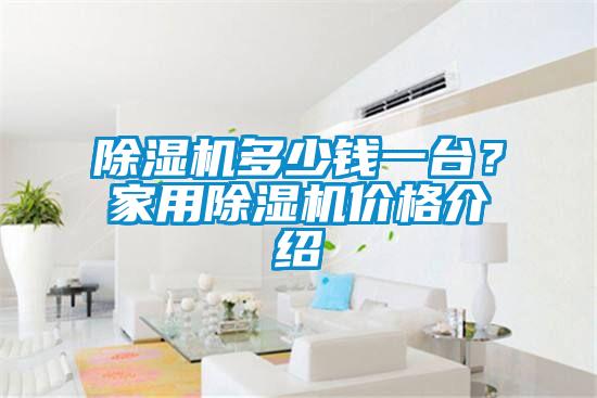 除濕機(jī)多少錢一臺(tái)?家用除濕機(jī)價(jià)格介紹
