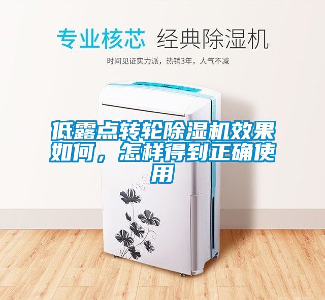 低露點轉輪除濕機效果如何，怎樣得到正確使用