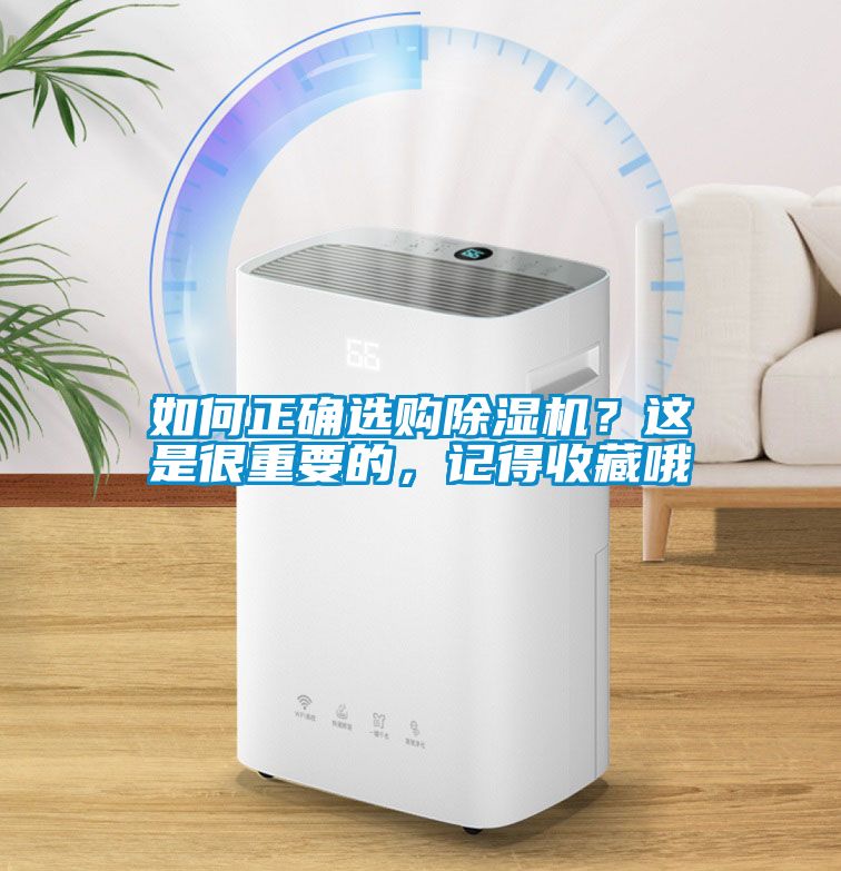 如何正確選購除濕機?這是很重要的,記得收藏哦