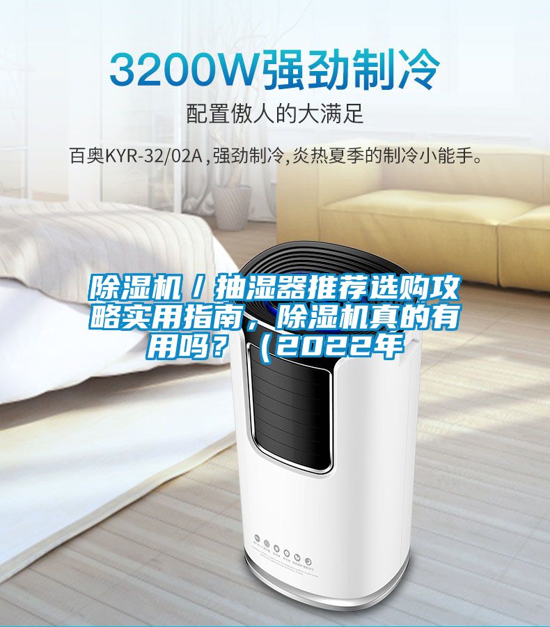 除濕機/抽濕器推薦選購攻略實用指南,除濕機真的有用嗎?(2022年