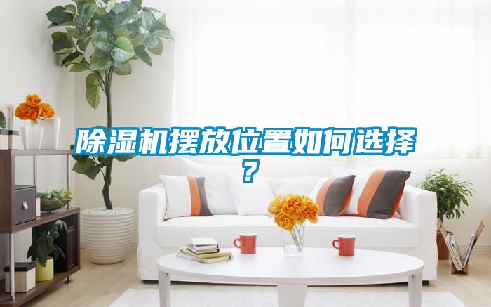 除濕機(jī)擺放位置如何選擇?