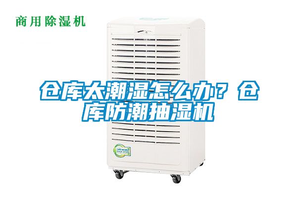 倉庫太潮濕怎么辦?倉庫防潮抽濕機