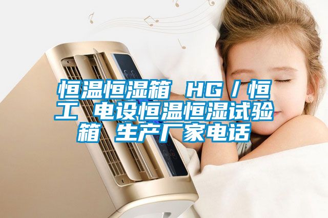 恒溫恒濕箱 HG/恒工 電設恒溫恒濕試驗箱 生產廠家電話