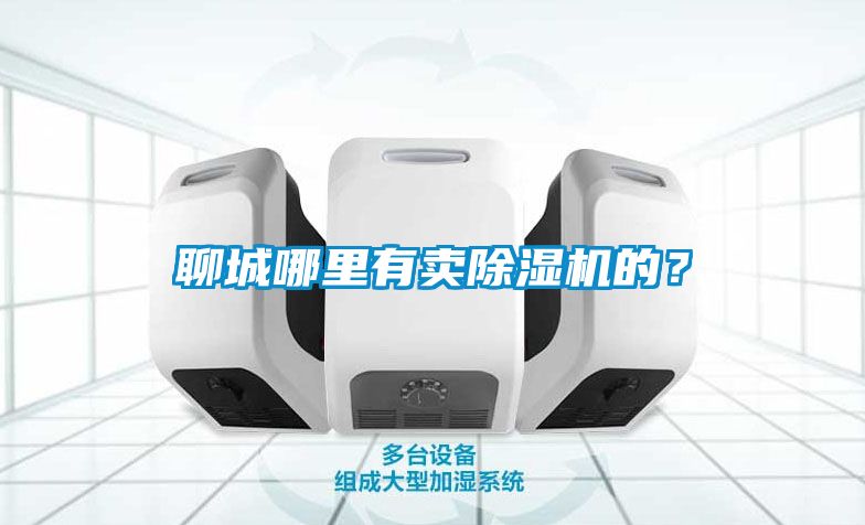 聊城哪里有賣除濕機的?