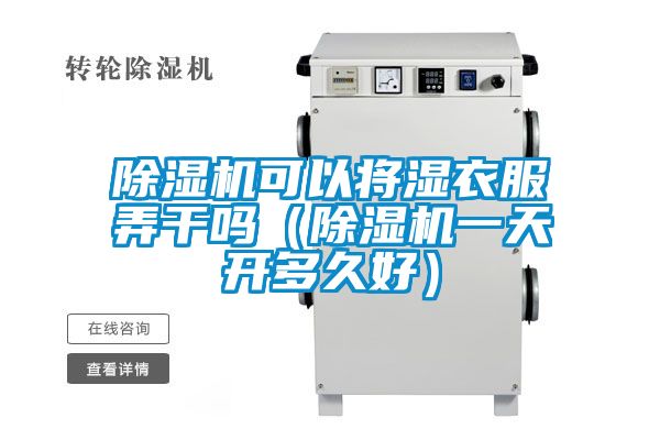 除濕機可以將濕衣服弄干嗎(除濕機一天開多久好)