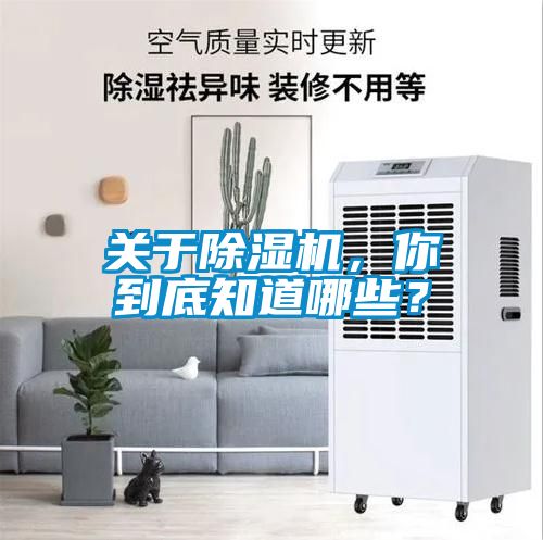關(guān)于除濕機,你到底知道哪些?