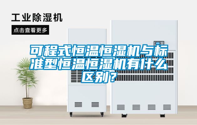 可程式恒溫恒濕機(jī)與標(biāo)準(zhǔn)型恒溫恒濕機(jī)有什么區(qū)別?
