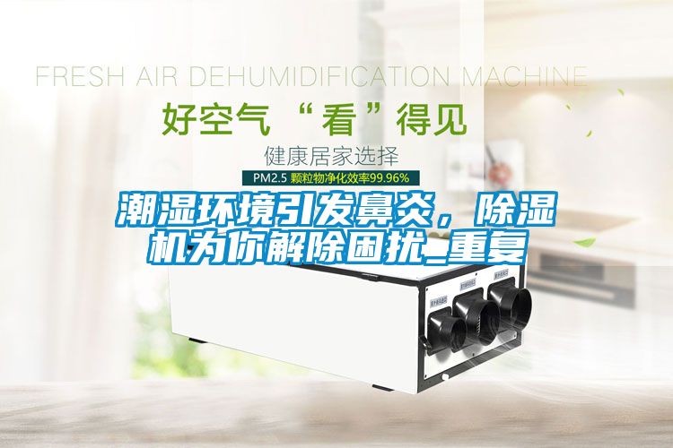 潮濕環境引發鼻炎,除濕機為你解除困擾_重復