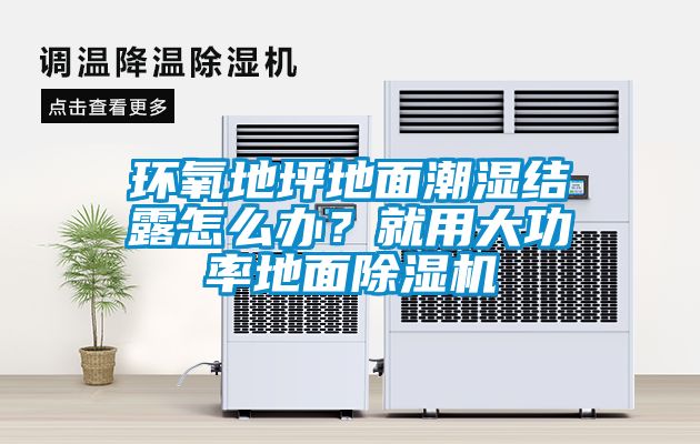 環(huán)氧地坪地面潮濕結(jié)露怎么辦?就用大功率地面除濕機(jī)