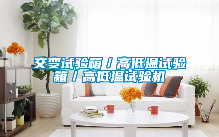 交變試驗箱/高低溫試驗箱/高低溫試驗機