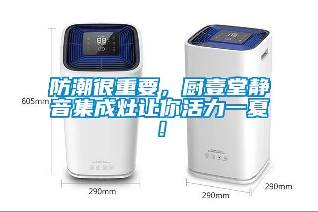 防潮很重要,廚壹堂靜音集成灶讓你活力一夏!