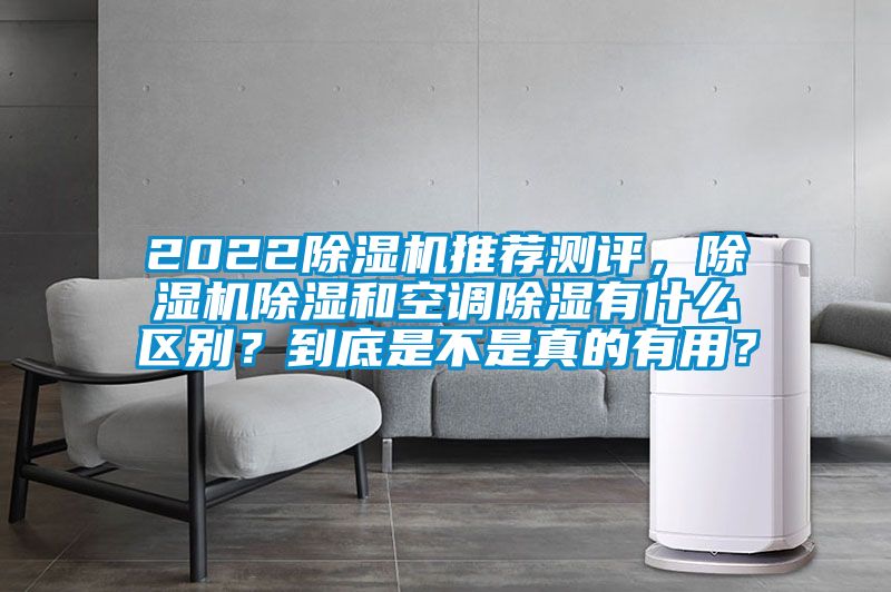 2022除濕機推薦測評,除濕機除濕和空調除濕有什么區別?到底是不是真的有用?
