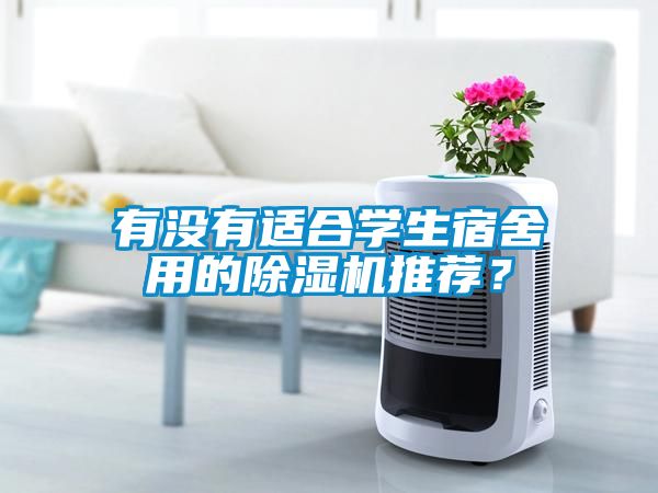 有沒有適合學(xué)生宿舍用的除濕機(jī)推薦?