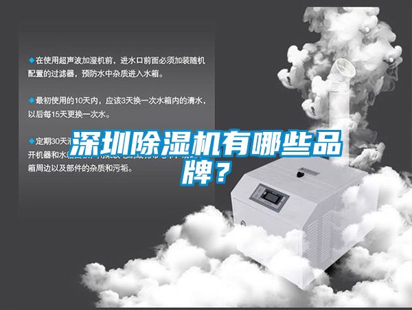 深圳除濕機(jī)有哪些品牌?